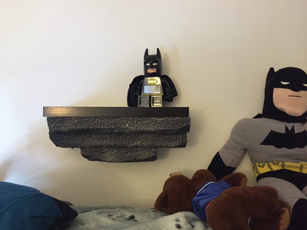 DIY Batman Shelf